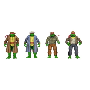 Teenage Mutant Ninja Turtles - Mirage Comics Action Figure 4-Pack Gangster Turtles NECA