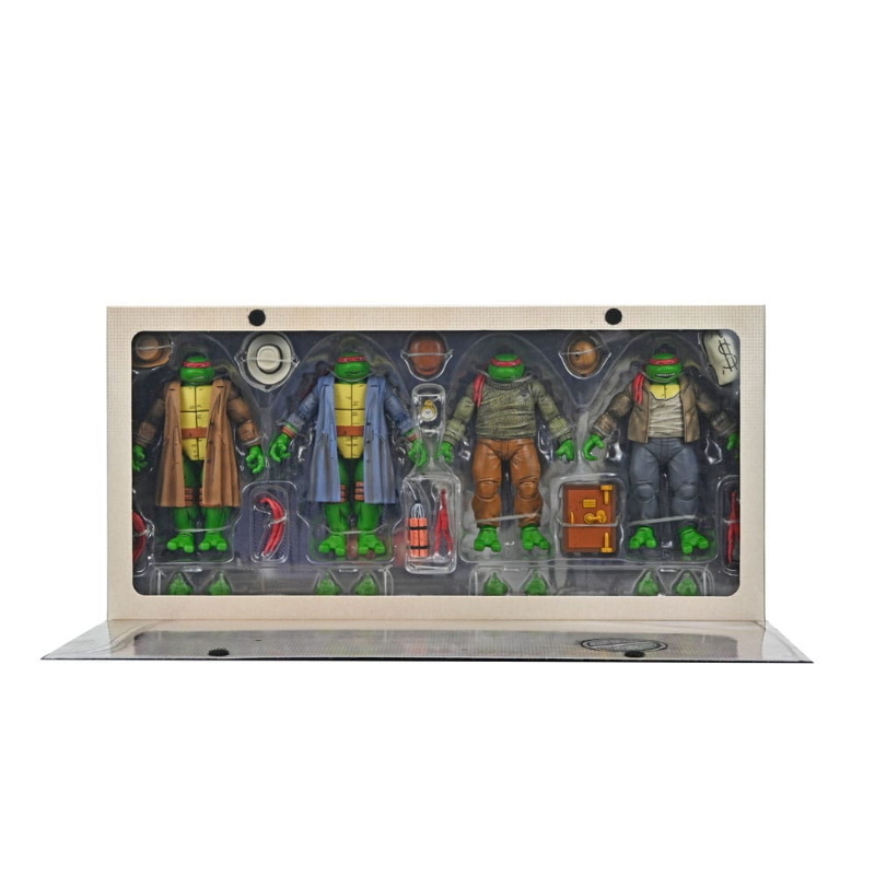 Teenage Mutant Ninja Turtles - Mirage Comics Action Figure 4-Pack Gangster Turtles NECA