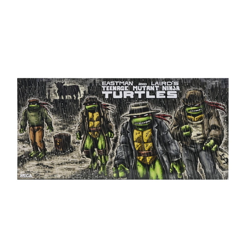 Teenage Mutant Ninja Turtles - Mirage Comics Action Figure 4-Pack Gangster Turtles NECA