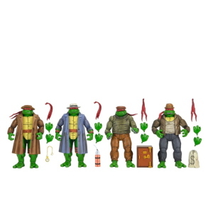 Teenage Mutant Ninja Turtles - Mirage Comics Action Figure 4-Pack Gangster Turtles NECA