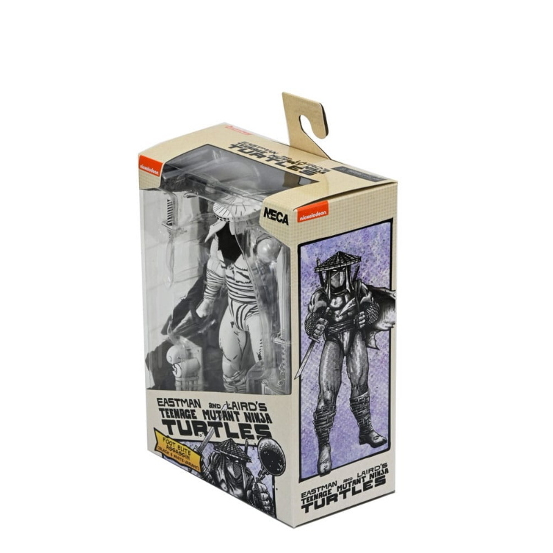Teenage Mutant Ninja Turtles - Mirage Comics Action Figure Foot Assassin Black & White NECA