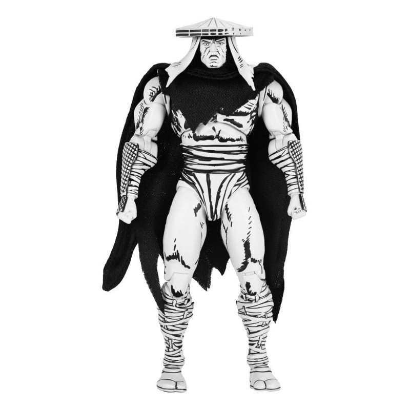 Teenage Mutant Ninja Turtles - Mirage Comics Action Figure Foot Assassin Black & White NECA