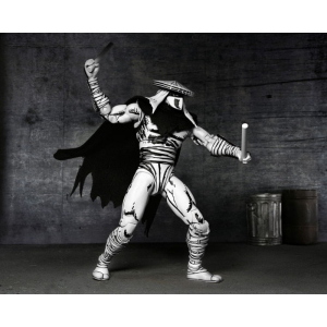 Teenage Mutant Ninja Turtles - Mirage Comics Action Figure Foot Assassin Black & White NECA