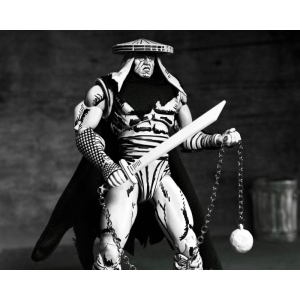 Teenage Mutant Ninja Turtles - Mirage Comics Action Figure Foot Assassin Black & White NECA