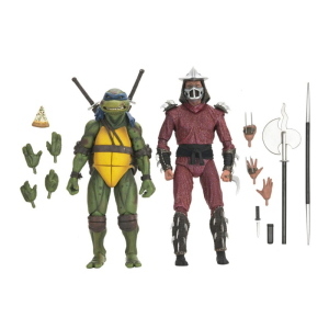 Teenage Mutant Ninja Turtles - 1990 Movie Action Figure 2-Pack Shredder vs Leonardo NECA