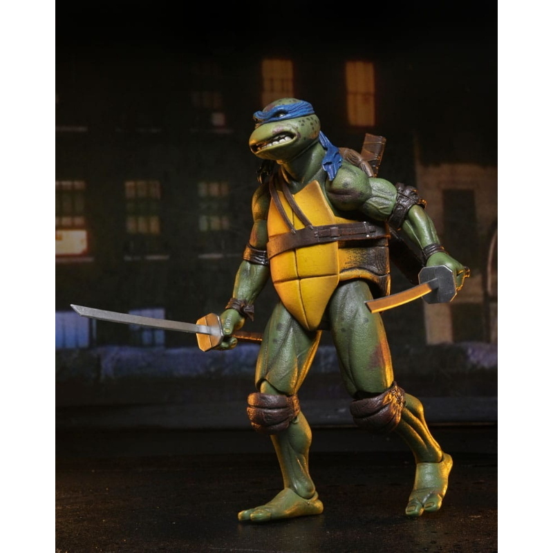 Teenage Mutant Ninja Turtles - 1990 Movie Action Figure 2-Pack Shredder vs Leonardo NECA