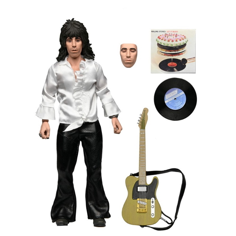 The Rolling Stones - Clothed Action Figure Keith Richards 1975 NECA