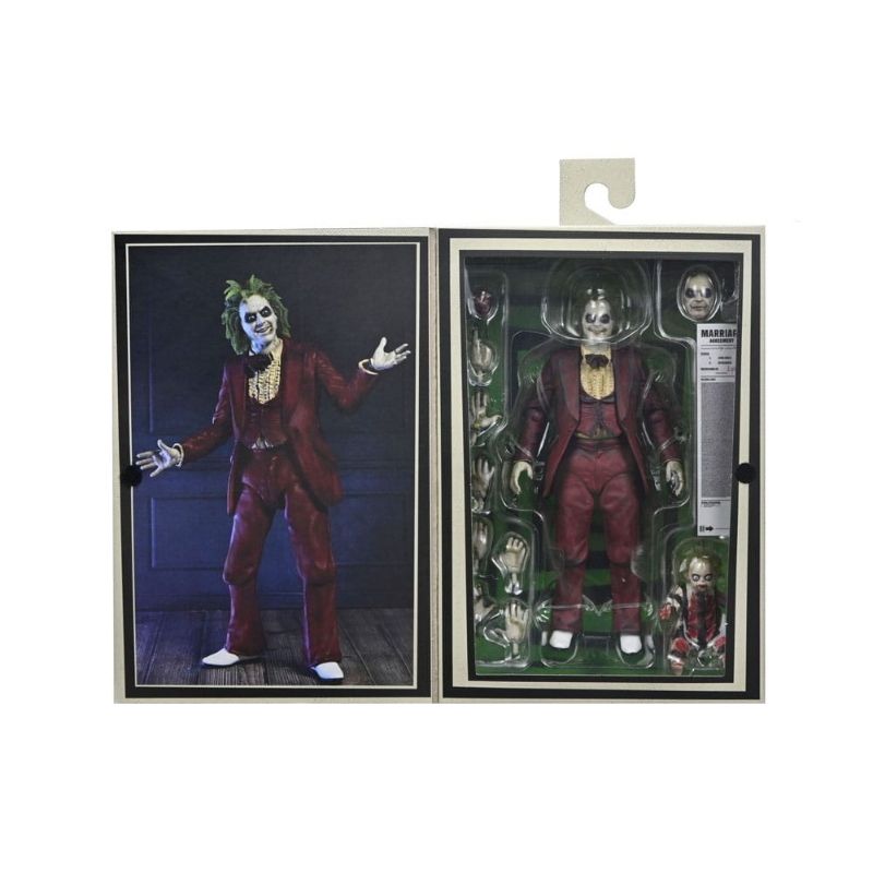 Beetlejuice - Ultimate Action Figure Red Tuxedo NECA
