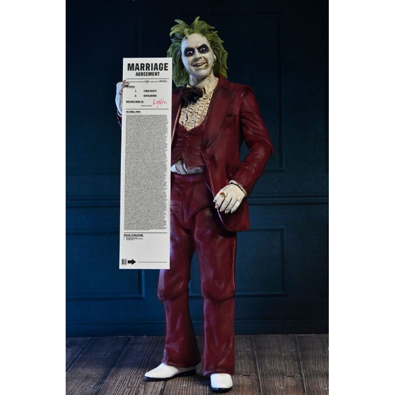 Beetlejuice - Ultimate Action Figure Red Tuxedo NECA