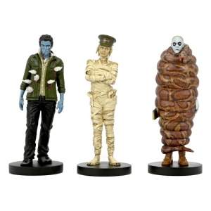 Beetlejuice - Set 3 Figure Immigration Hall Richard Anaconda Man NECA