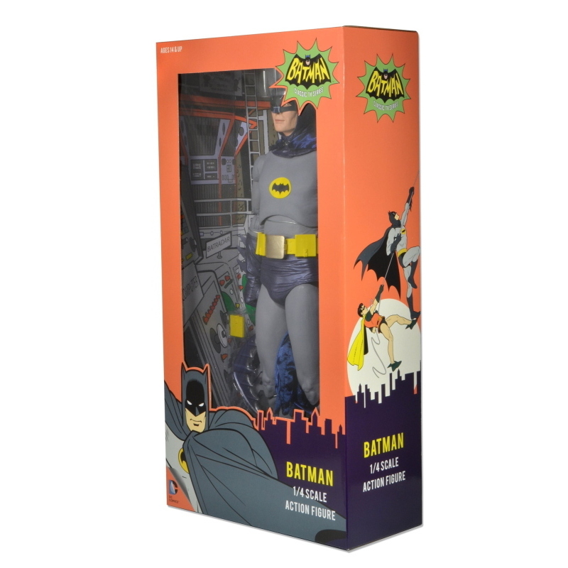 DC Comics - Batman 1966 Action Figure 1/4 Adam West NECA