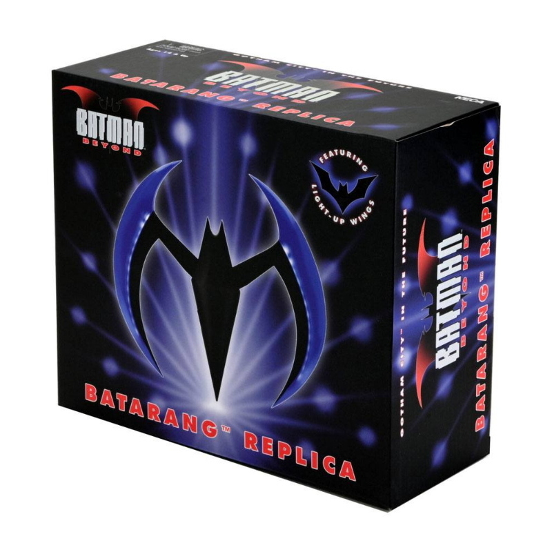 DC Comics - Batman Beyond Prop Replica 1/1 Batarang Blu LED NECA
