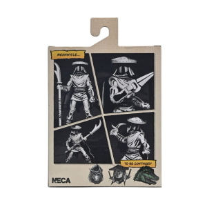 Teenage Mutant Ninja Turtles - Mirage Comics Action Figure Elite Foot Ninja Guard Black & White NECA