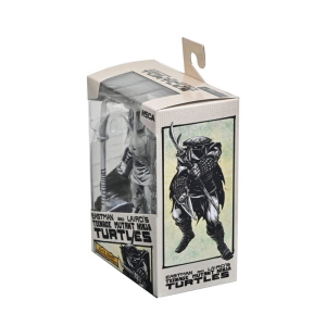 Teenage Mutant Ninja Turtles - Mirage Comics Action Figure Elite Foot Ninja Guard Black & White NECA