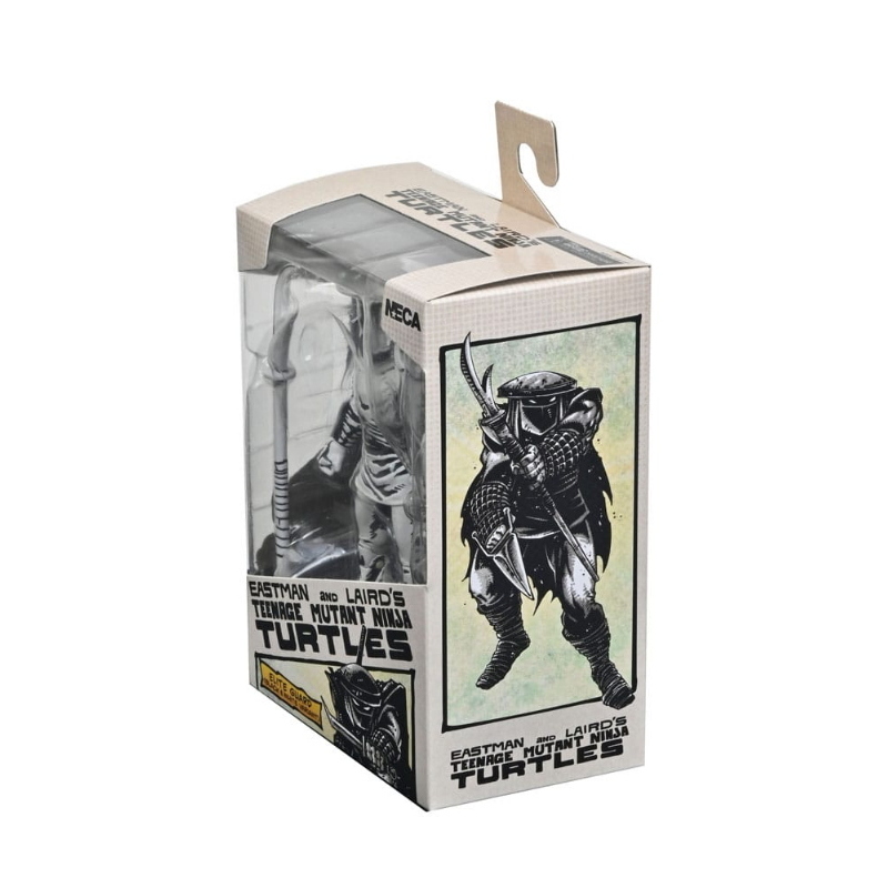 Teenage Mutant Ninja Turtles - Mirage Comics Action Figure Elite Foot Ninja Guard Black & White NECA