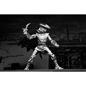 Teenage Mutant Ninja Turtles - Mirage Comics Action Figure Elite Foot Ninja Guard Black & White NECA