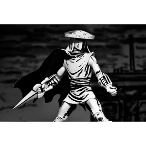 Teenage Mutant Ninja Turtles - Mirage Comics Action Figure Elite Foot Ninja Guard Black & White NECA