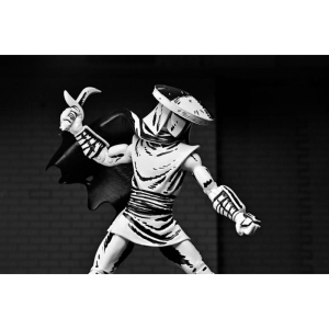 Teenage Mutant Ninja Turtles - Mirage Comics Action Figure Elite Foot Ninja Guard Black & White NECA
