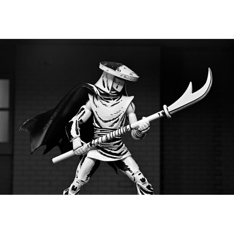 Teenage Mutant Ninja Turtles - Mirage Comics Action Figure Elite Foot Ninja Guard Black & White NECA
