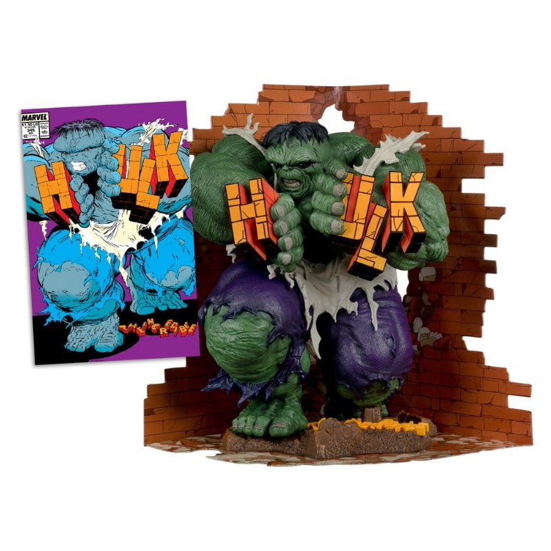 Marvel - Marvel Collection 1/6 Statua Hulk #345 Green Variant Gold Label McFarlane Toys