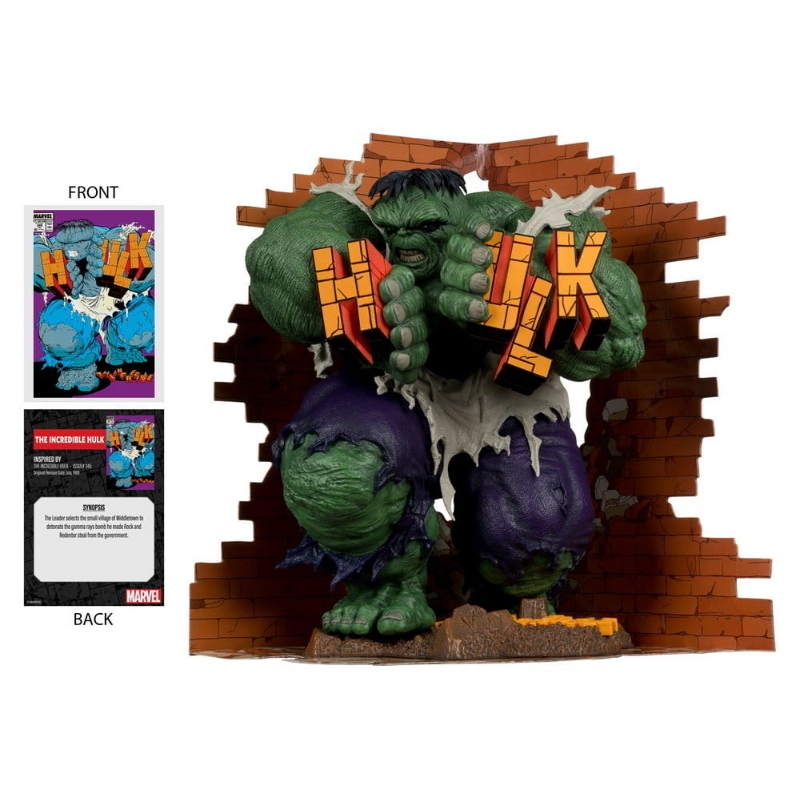 Marvel - Marvel Collection 1/6 Statua Hulk #345 Green Variant Gold Label McFarlane Toys