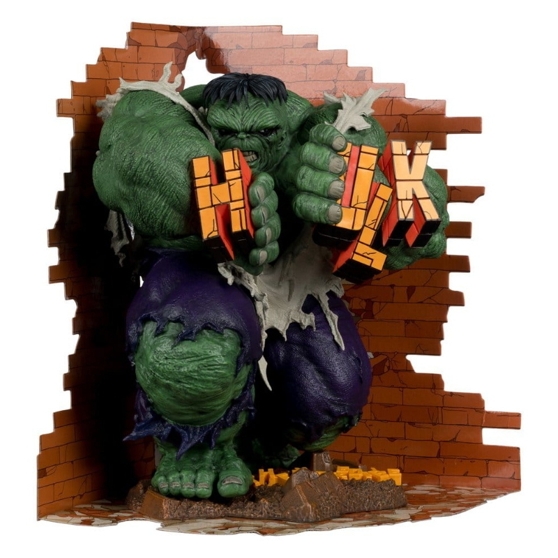 Marvel - Marvel Collection 1/6 Statua Hulk #345 Green Variant Gold Label McFarlane Toys