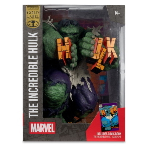 Marvel - Marvel Collection 1/6 Statua Hulk #345 Green Variant Gold Label McFarlane Toys