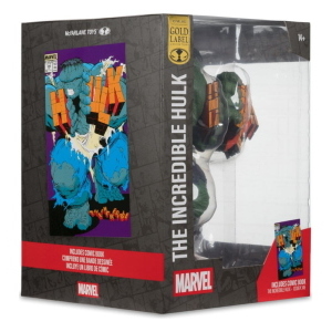 Marvel - Marvel Collection 1/6 Statua Hulk #345 Green Variant Gold Label McFarlane Toys