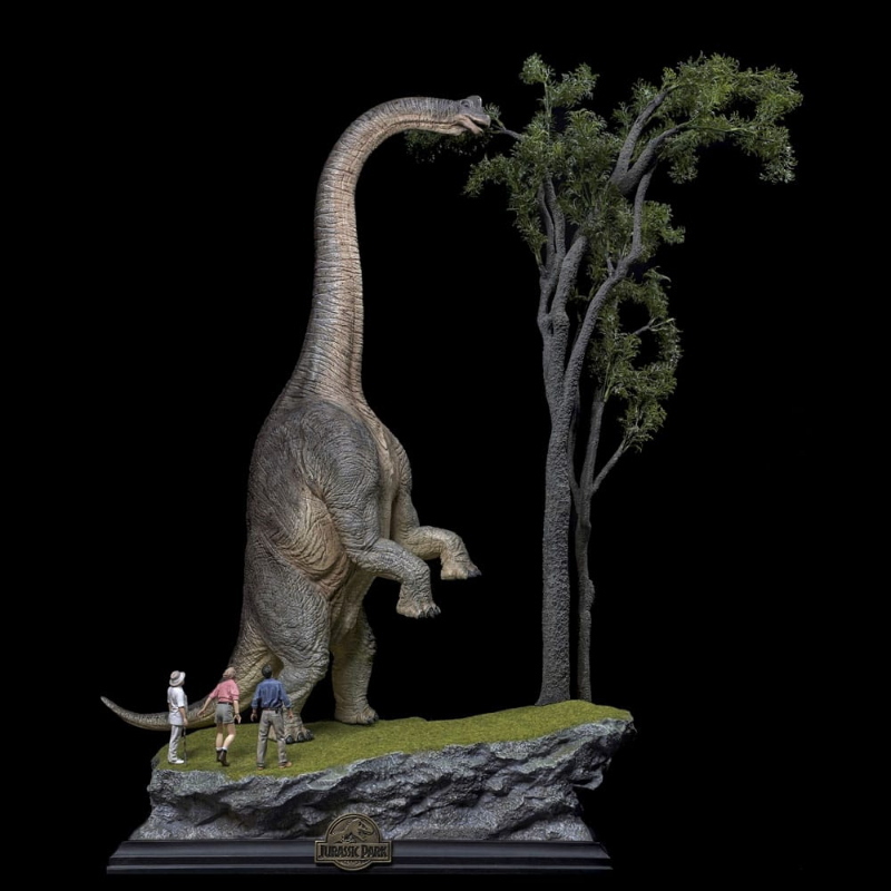 Jurassic Park - Demi Art Scale 1/20 Statua Brachiosaurus Special Edition Iron Studios
