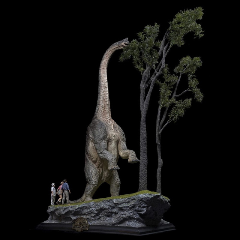 Jurassic Park - Demi Art Scale 1/20 Statua Brachiosaurus Special Edition Iron Studios