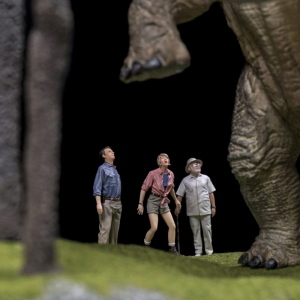 Jurassic Park - Demi Art Scale 1/20 Statua Brachiosaurus Special Edition Iron Studios
