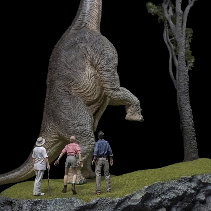 Jurassic Park - Demi Art Scale 1/20 Statua Brachiosaurus Special Edition Iron Studios