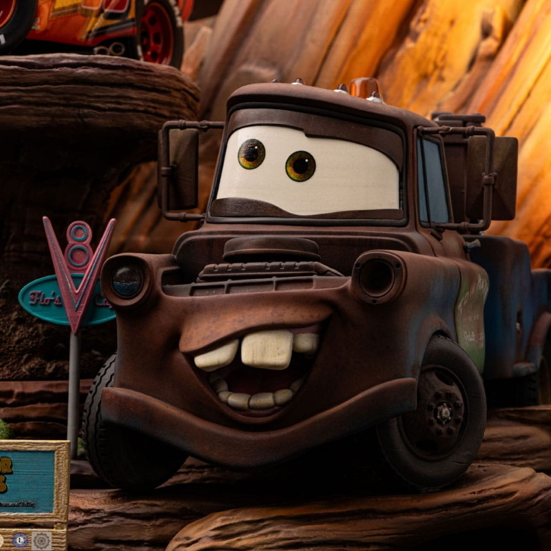 Cars - Lightning McQueen & Tow Mater Deluxe Art Scale 1/10 Iron Studios