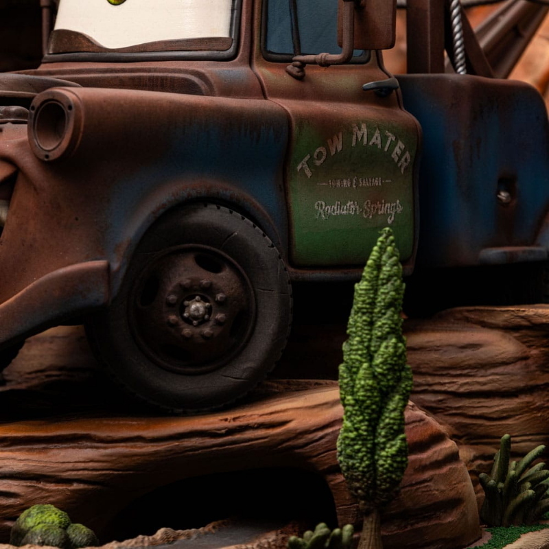 Cars - Lightning McQueen & Tow Mater Deluxe Art Scale 1/10 Iron Studios
