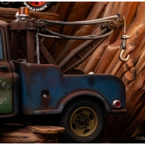Cars - Lightning McQueen & Tow Mater Deluxe Art Scale 1/10 Iron Studios