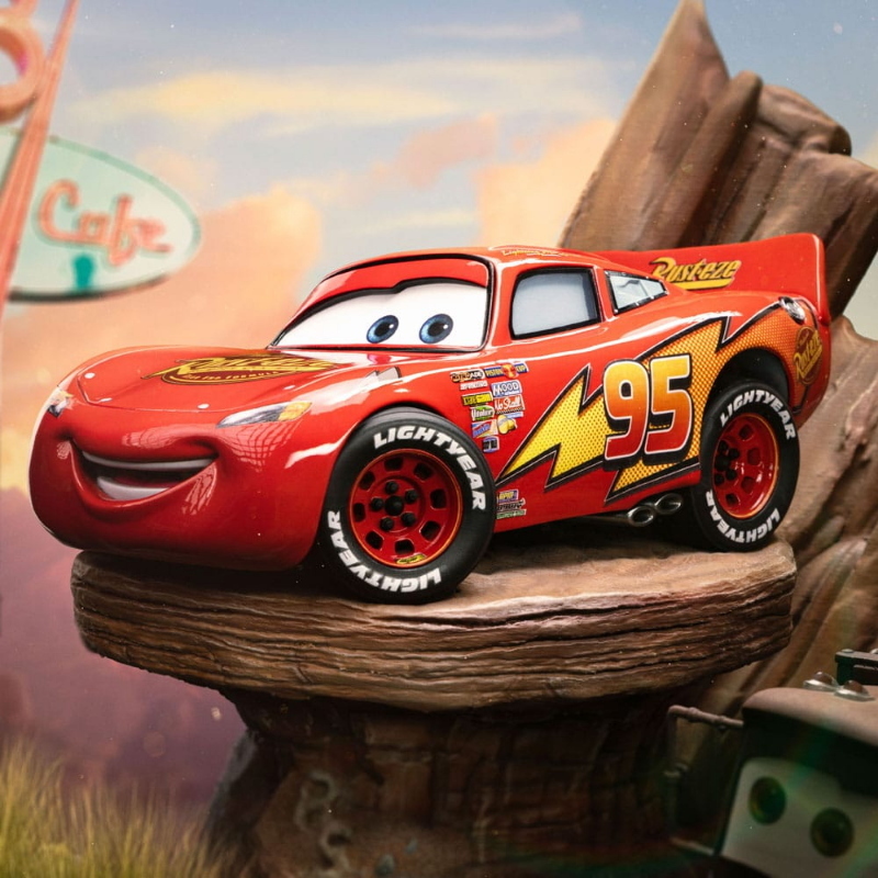 Cars - Lightning McQueen & Tow Mater Deluxe Art Scale 1/10 Iron Studios