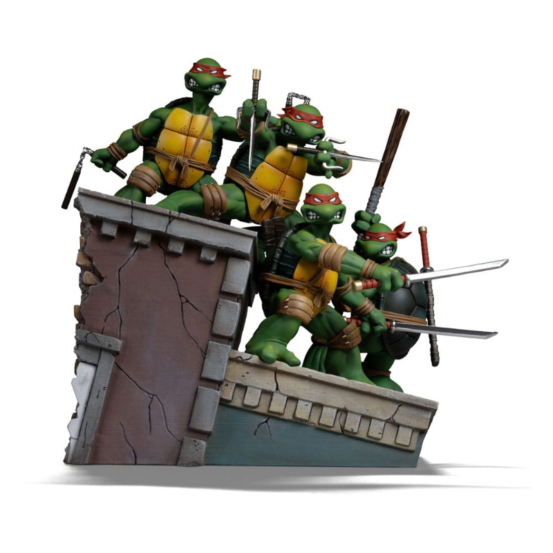 Teenage Mutant Ninja Turtles - 1st Cover Set Kevin Eastman Art Scale 1/10 Iron Studios