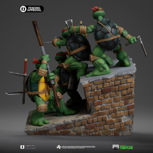 Teenage Mutant Ninja Turtles - 1st Cover Set Kevin Eastman Art Scale 1/10 Iron Studios