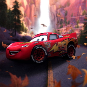 Cars - Lightning McQueen Art Scale 1/10 Iron Studios