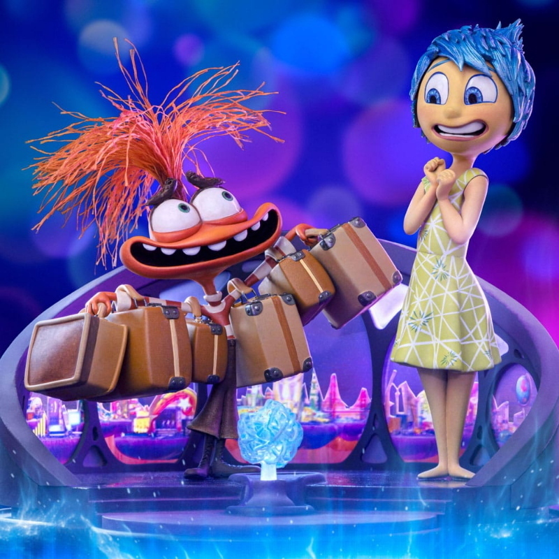 Inside Out 2 - Joy & Anxiety Deluxe Art Scale 1/10 Iron Studios