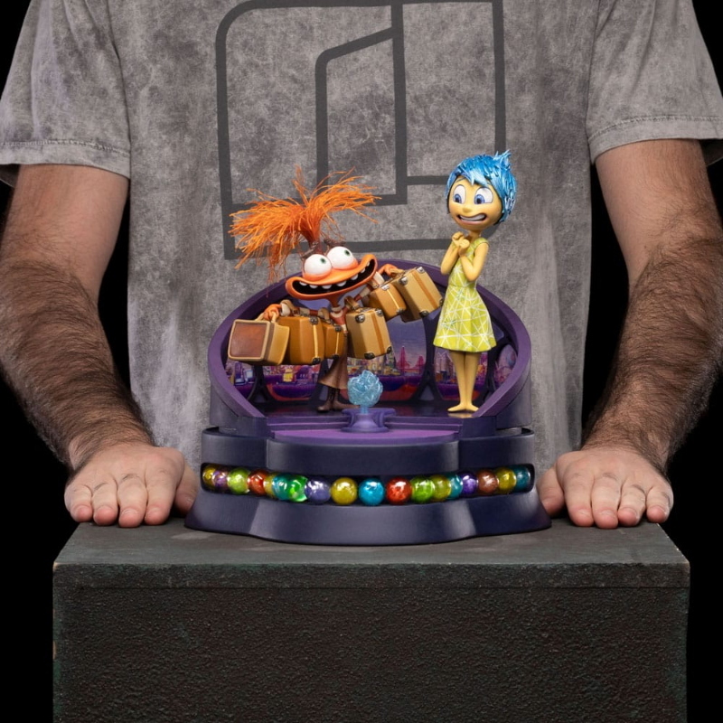 Inside Out 2 - Joy & Anxiety Deluxe Art Scale 1/10 Iron Studios