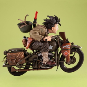 Dragon Ball Z - Son Goku & Bike Desktop Real McCoy EX MegaHouse