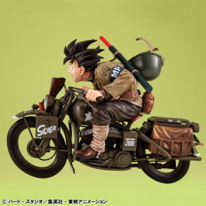 Dragon Ball Z - Son Goku & Bike Desktop Real McCoy EX MegaHouse