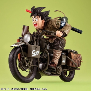Dragon Ball Z - Son Goku & Bike Desktop Real McCoy EX MegaHouse
