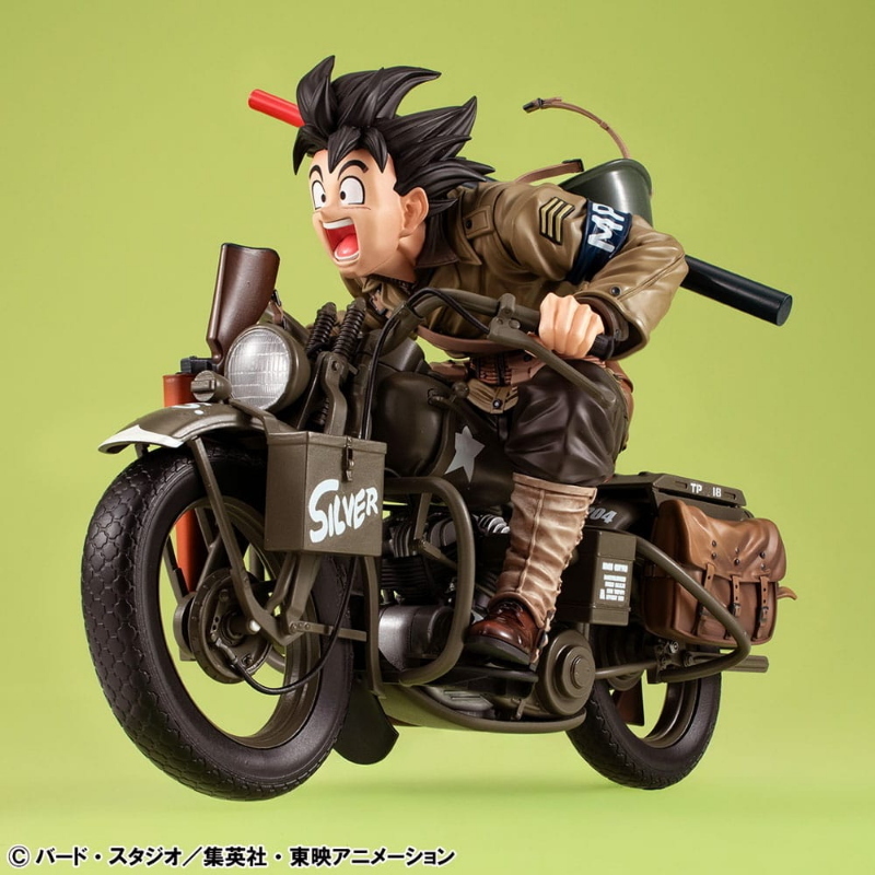 Dragon Ball Z - Son Goku & Bike Desktop Real McCoy EX MegaHouse