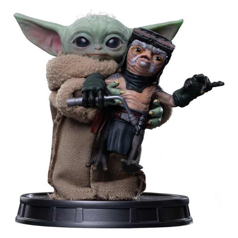 Star Wars - The Mandalorian & Grogu No Squeezy Legacy Replica 1/4 Iron Studios