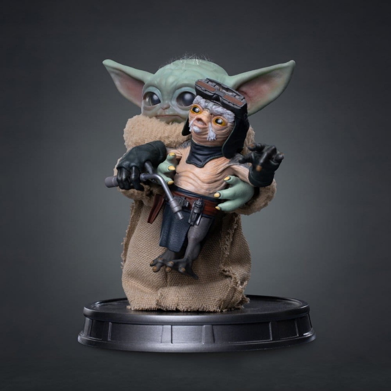 Star Wars - The Mandalorian & Grogu No Squeezy Legacy Replica 1/4 Iron Studios