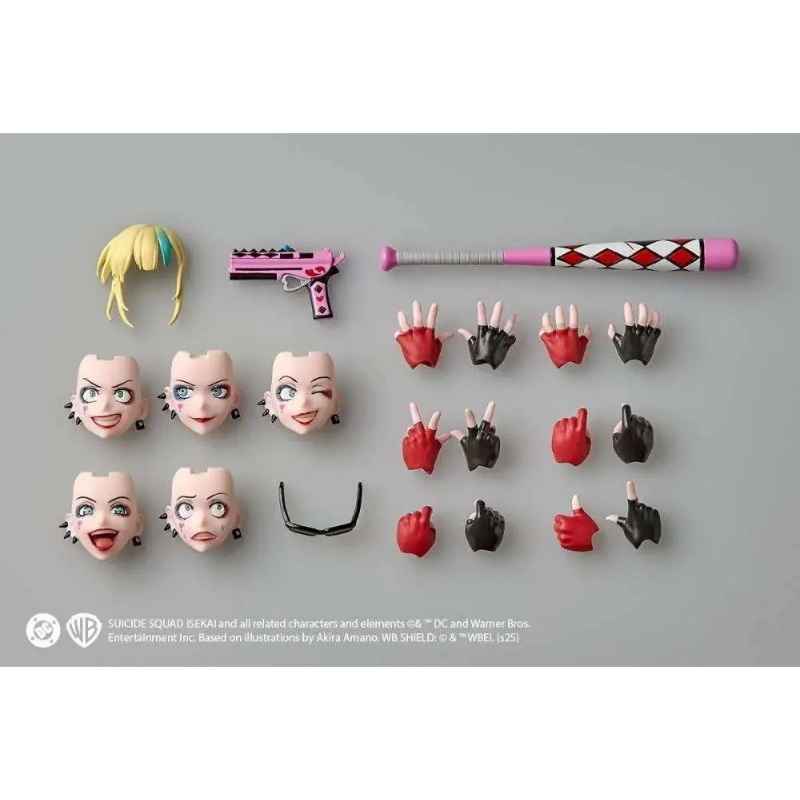 DC Comics - Suicide Squad Isekai Harley Quinn Revoltech Amazing Yamaguchi Kaiyodo