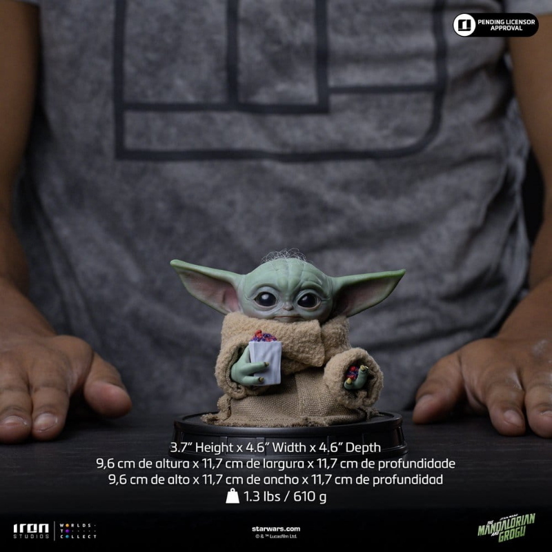 Star Wars - The Mandalorian & Grogu Popcorn Time Legacy Replica 1/4 Iron Studios