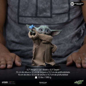 Star Wars - The Mandalorian & Grogu Butterfly Wonder Legacy Replica 1/4 Iron Studios